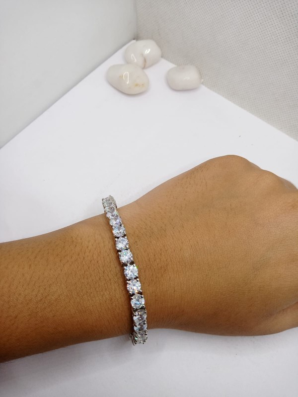 Pure silver 925 bracelet b = 22